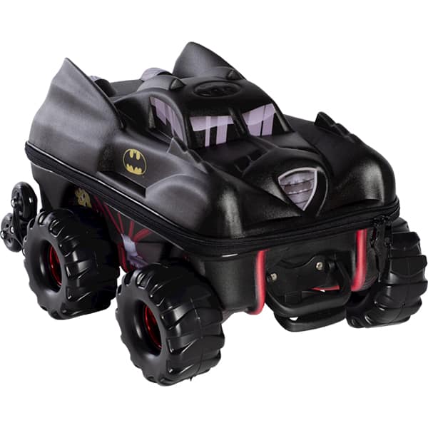 Mochila Escolar Infantil de Rodinhas em EVA Batmóvel Monster Trucks Maxtoy - PT 1 UN